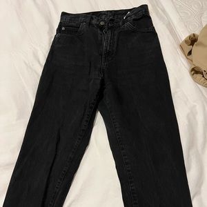Dr Denim Black Jeans, Size 26
